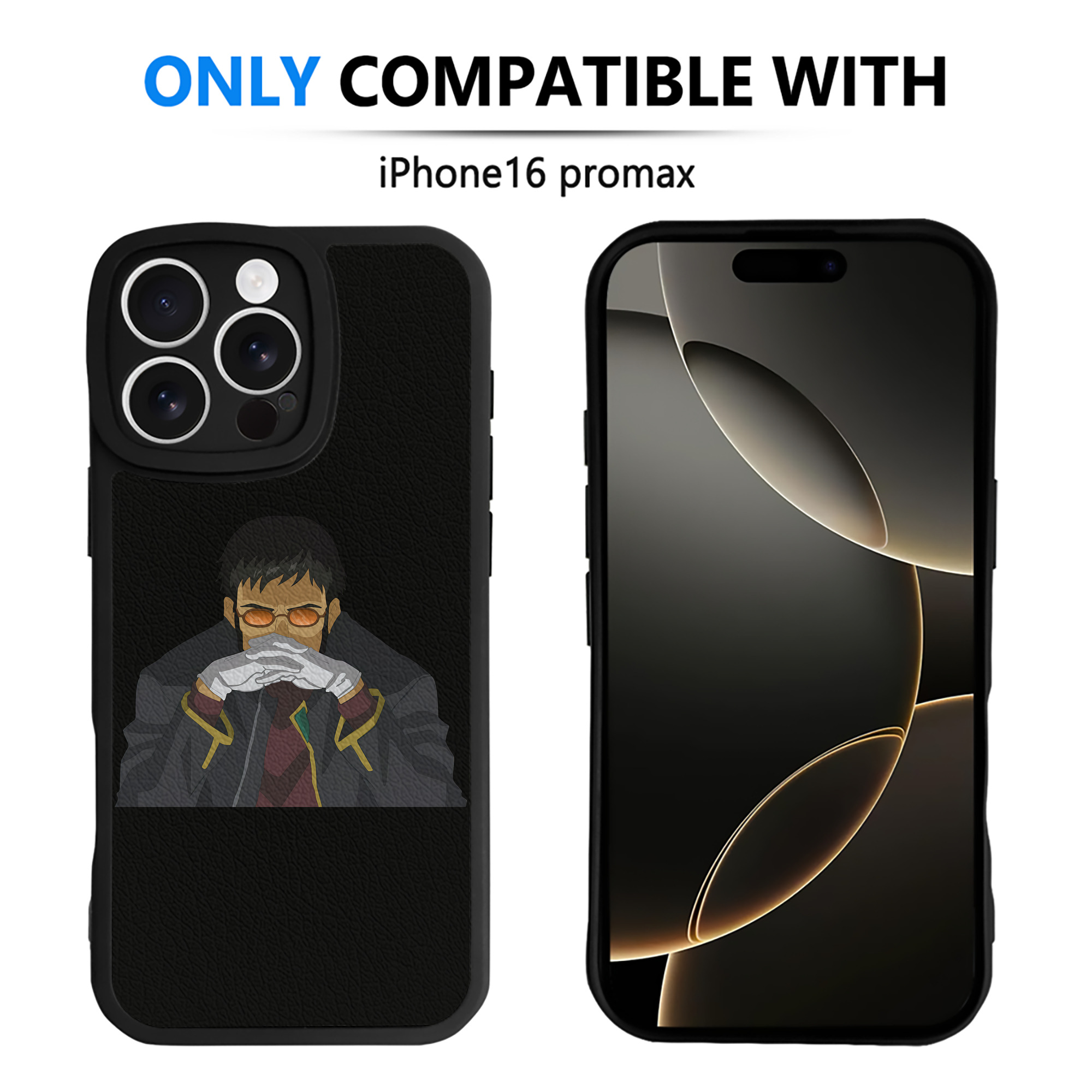 （画像用） EVA 新世紀エヴァンゲリオン 【iPhone 16シリーズ対応】シリコンスマホケース（レザー調） 材質：シリコン